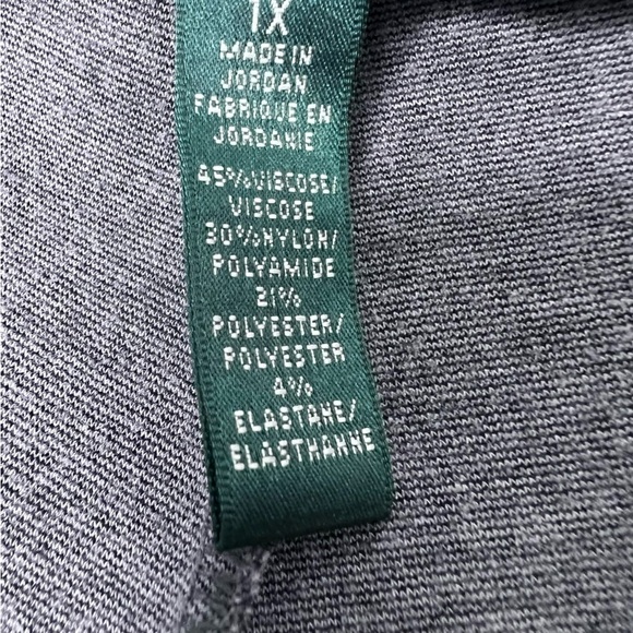 Lauren Ralph Lauren Grey Straight Leg Trousers Size 1x - Picture 8 of 9